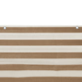 Sekey balcony privacy screen made of 220 g/m² HDPE, grey-white-black striped